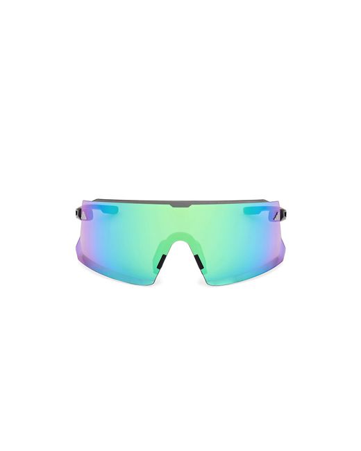 Adidas Originals Green Sp0100 Adidas Dunamis Pro 02Q Sunglasses Injected Mask Normal for men