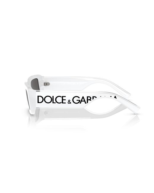 Dolce & Gabbana Black Dg6187 331287 Sunglasses Injected Squared Normal