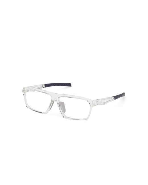 Adidas Originals Black Sp5110 026 Optical Frames Injected Squared Normal for men