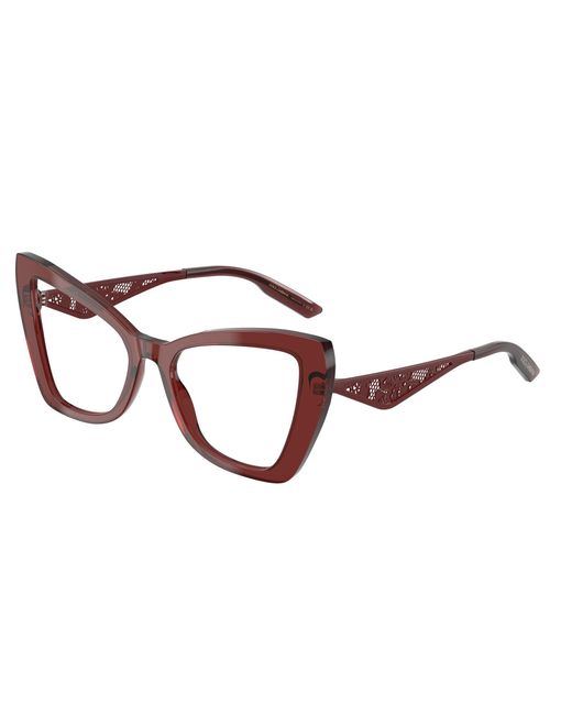 Dolce & Gabbana Black Dg3409 3045 Optical Frames Acetate Transparent Cat Eye Normal