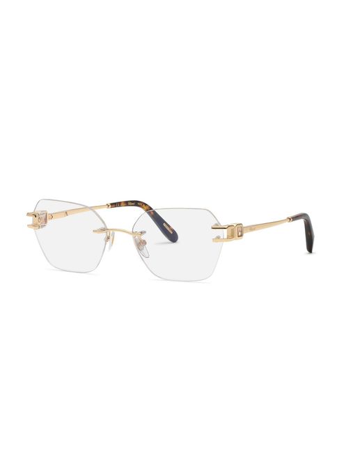 Chopard Black Vchm46S 300Ks2 Optical Frames Metal Squadrata
