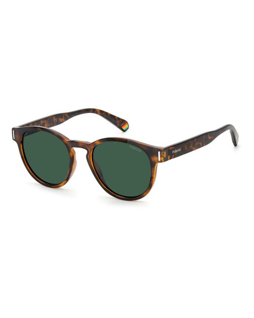 Polaroid Green Pld 6175/S 086/Uc Sunglasses Plastic Round