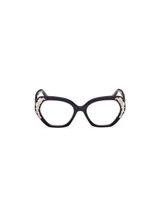 Guess Black Gm50039 001 Optical Frames Acetate Geometric Normal