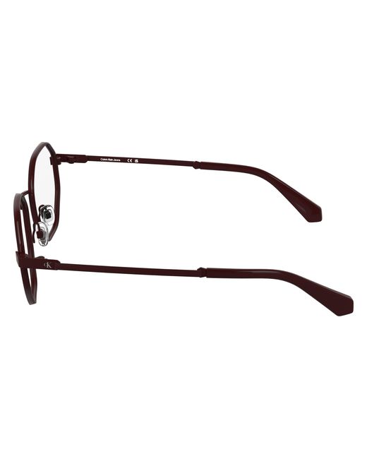Calvin Klein Black Ckj25211 001 Optical Frames Metal Squared Normal