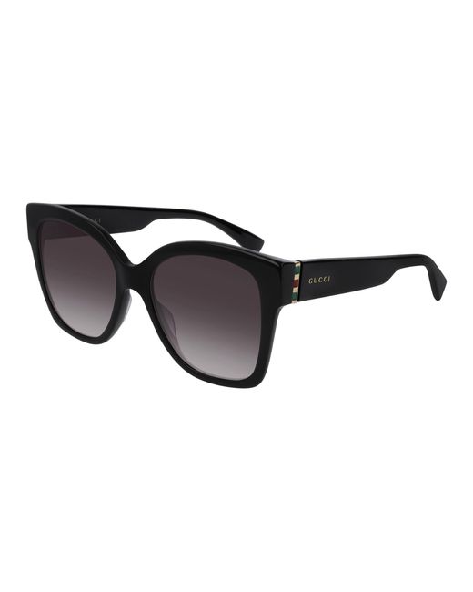 Gucci Black Gg0459S 001 Sunglasses Plastic Squared Normal