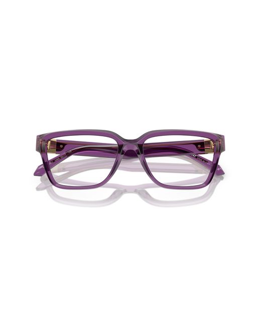 Versace Black Ve3357 5464 Optical Frames Acetate Transparent Squared Normal