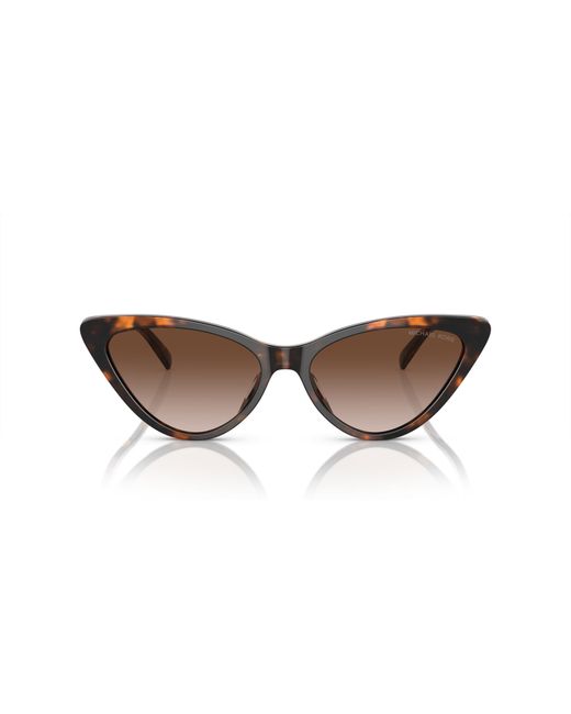 Michael Kors Black Mk2195U Harbour Island 300613 Sunglasses Acetate Cat Eye Normal Shaded