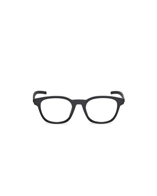 Adidas Originals Black Sp5100 001 Optical Frames Injected Squared Normal for men