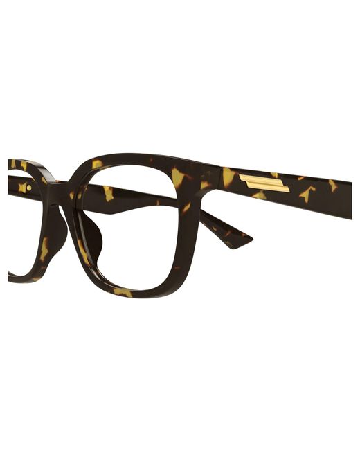 Bottega Veneta Black Bv1334Oa 002 Optical Frames Acetate Transparent Squared
