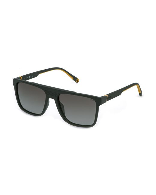 Fila Black Sfid20 G94P Sunglasses Injected Squared Nuanced for men