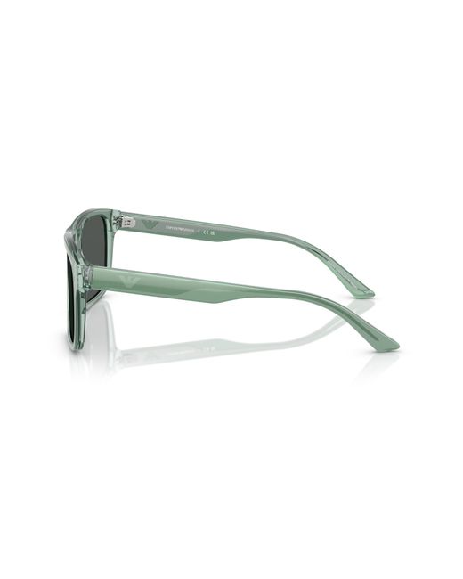 Emporio Armani Green Ea4232 617687 Sunglasses Acetate Squared Normal for men
