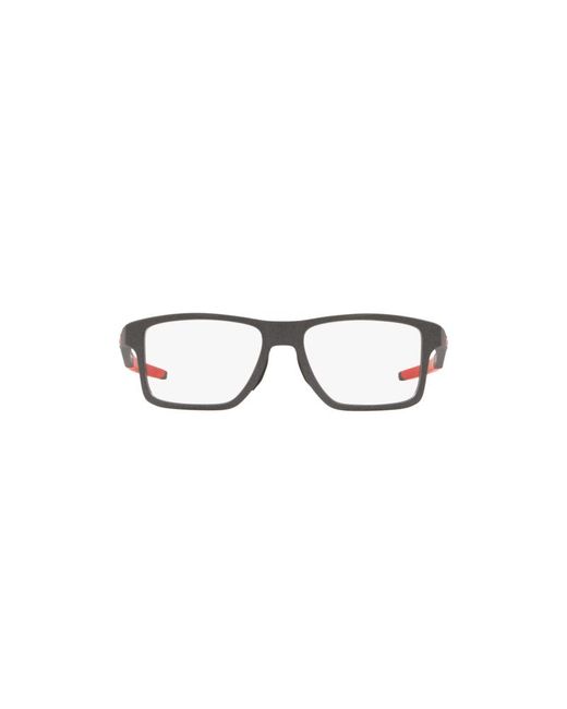 Oakley Black Ox8143 Chamfer Squared 814308 Optical Frames Plastic Squared for men