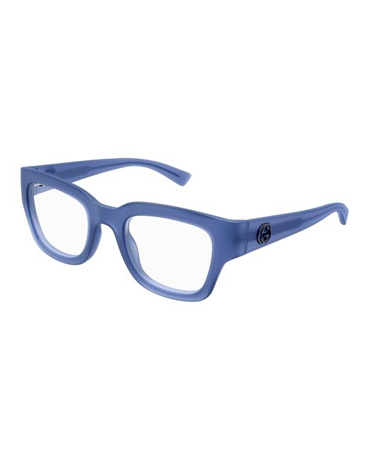 Gucci Black Gg1788O 003 Optical Frames Injected Transparent Squared for men