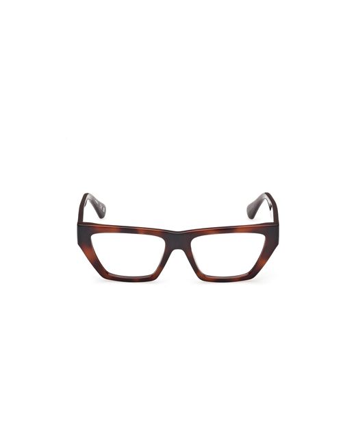 MAX&Co. Black Mo5185 052 Optical Frames Injected Squared Normal