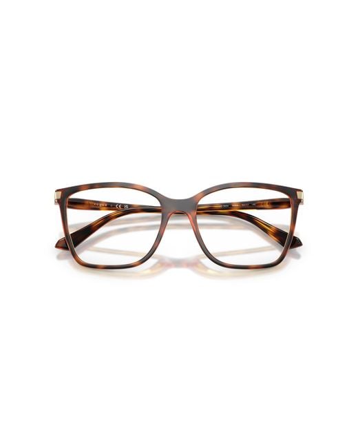 Vogue Eyewear Black Vo5654 W656 Optical Frames Nylon Squared Normal