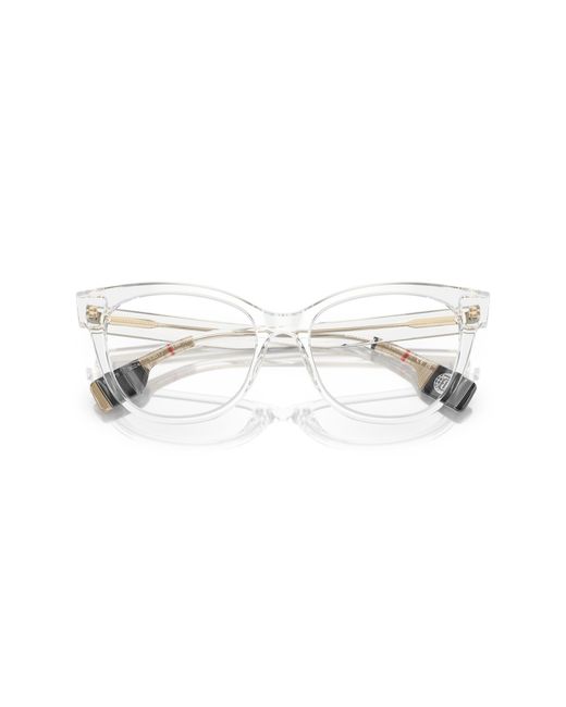 Burberry Black Be2375 Evelyn 3024 Optical Frames Acetate Cat Eye Normal