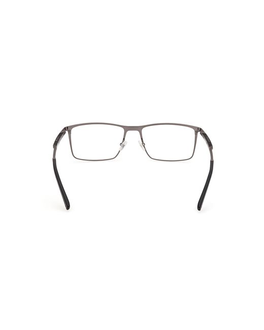 Timberland Black Tb50007 007 Optical Frames Metal Squared Normal for men