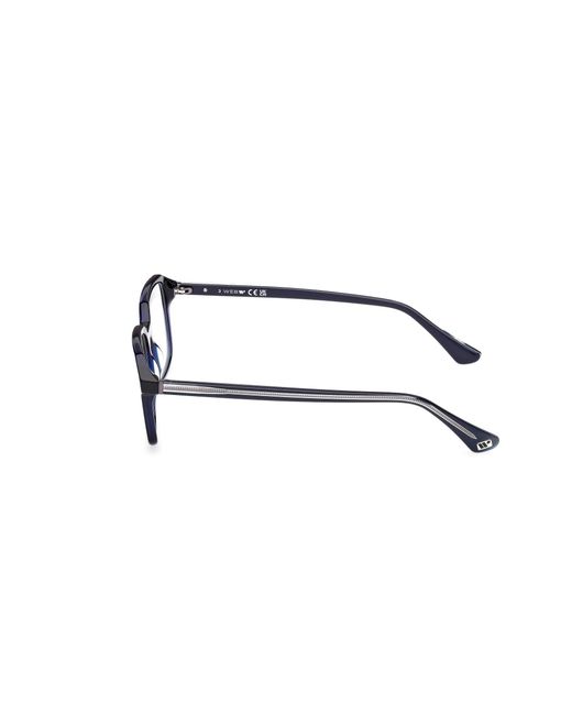 Web Black We5463 092 Optical Frames Acetate Squared Normal for men