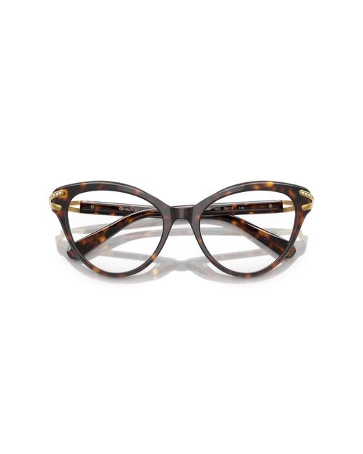 Swarovski Black Sk2030 1002 Optical Frames Acetate Cat Eye Normal