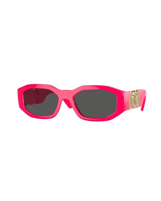 Versace Black Ve4361 531887 Sunglasses Nylon Geometric Normal for men