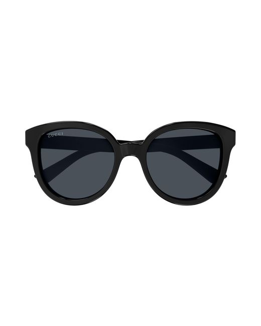 Gucci Black Gg1315S 001 Sunglasses Acetate Round Normal