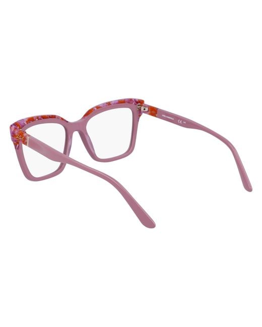 Karl Lagerfeld Black Kl6130 618 Optical Frames Acetate Squared Normal Normal
