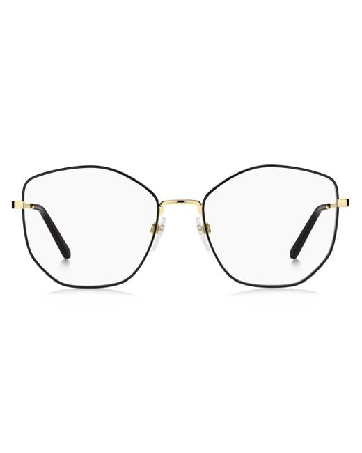 Marc Jacobs Black Marc 741 Rhl Optical Frames Metal Geometric