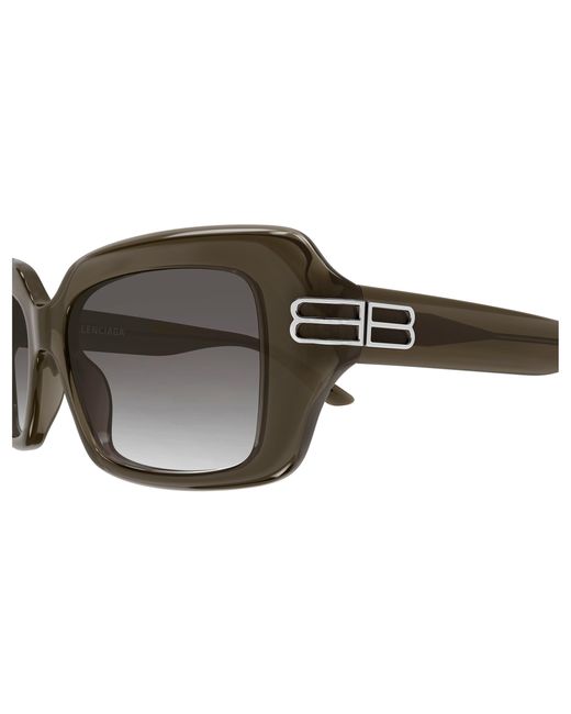 Balenciaga Black Bb0465S 004 Sunglasses Acetate Squared