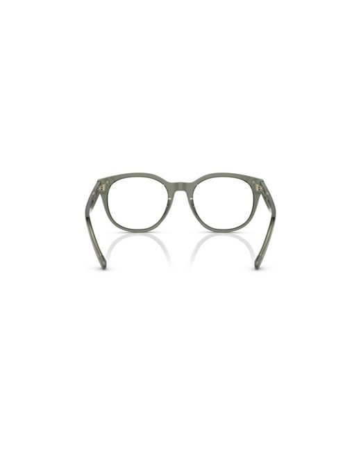 Emporio Armani Black Ea3207 5362 Optical Frames Plastic Pantos for men
