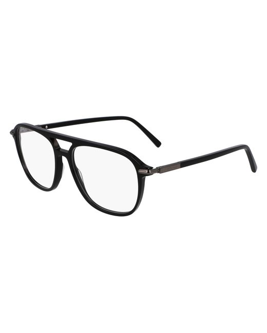 Ferragamo Black Sf3006 001 Optical Frames Acetate Squared Normal for men