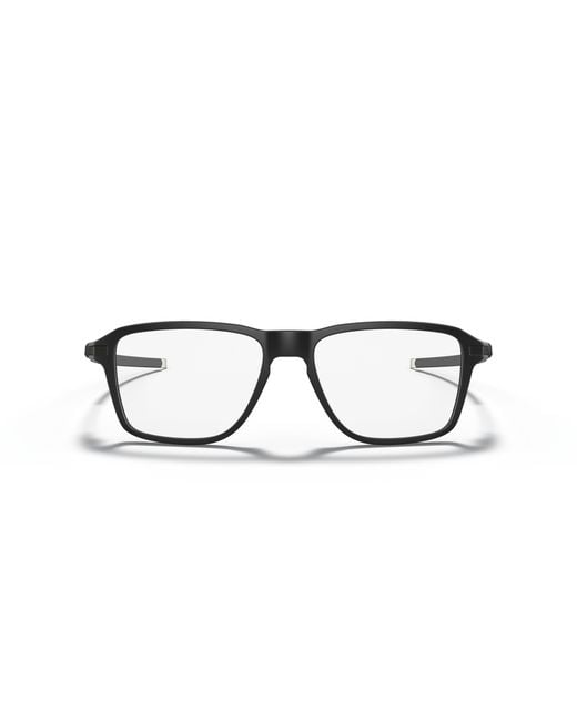 Oakley Black Ox8166 Wheel House 816601 Optical Frames Plastic Squared for men