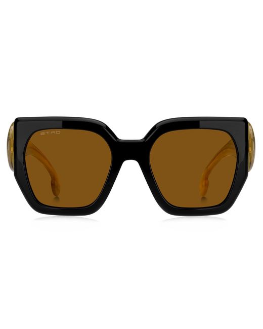 Etro Black 0054/S 71C/70 Sunglasses Acetate Squared Normal