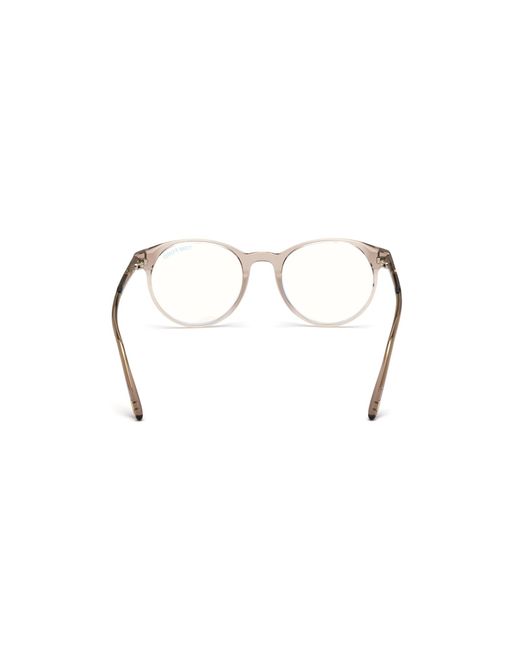 Tom Ford Black Ft5695-B 045 Optical Frames Acetate Round Normal Anti Light for men
