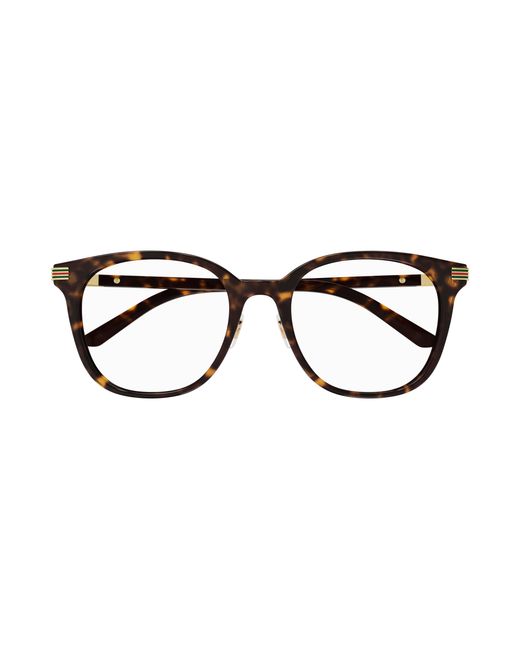 Gucci Black Gg1453Ok 002 Optical Frames Acetate Transparent Round