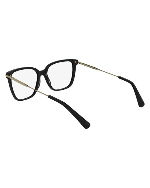 Longchamp Black Lo2751 001 Optical Frames Acetate Squared Normal