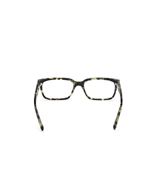Guess Black Gu50329 098 Optical Frames Acetate Squared Normal for men