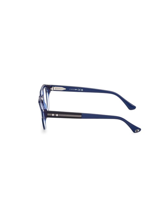 Web Black We5421 092 Optical Frames Acetate Round Normal