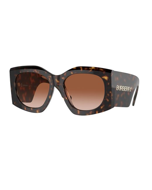 Burberry Black Be4388U Madeline 300213 Sunglasses Acetate Geometric Normal Shaded