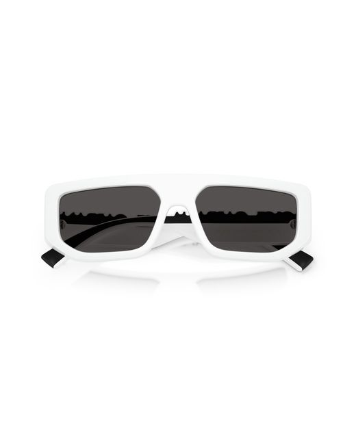 Dolce & Gabbana Black Dg6203 331287 Sunglasses Injected Squared Normal