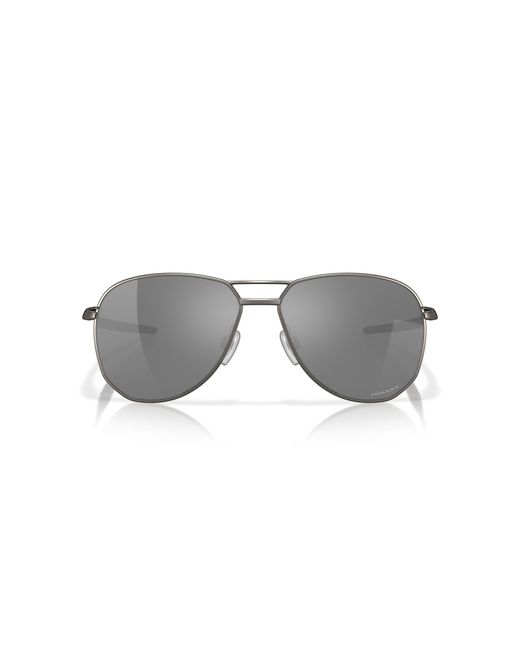 Oakley Black Oo4147 Contrail 414702 Sunglasses Metal Round Normal Prizm for men