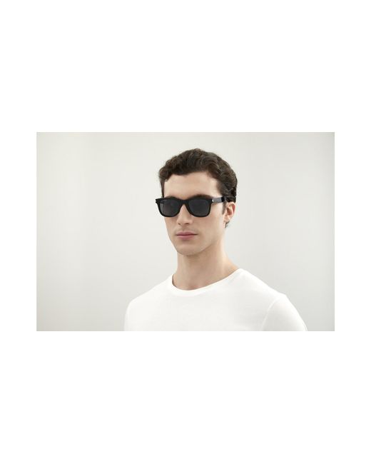 Saint Laurent Black Sl 51 002 Sunglasses Plastic Squared