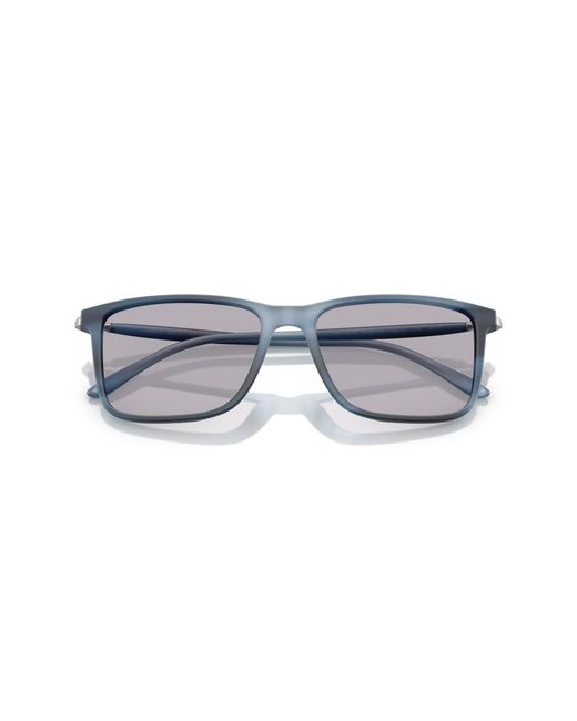 Giorgio Armani Black Ar8218 6165M3 Sunglasses Acetate Squared Photochromatic for men