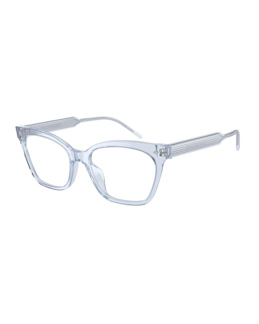 Giorgio Armani Black Ar7257U 6081 Optical Frames Acetate Transparent Cat Eye Normal