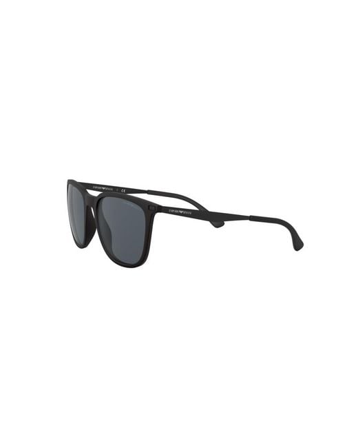 Emporio Armani Black Ea4149 504287 Sunglasses Plastic Squared for men