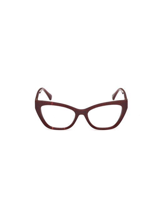 Max Mara Black Mm5228 071 Optical Frames Acetate Cat Eye Normal