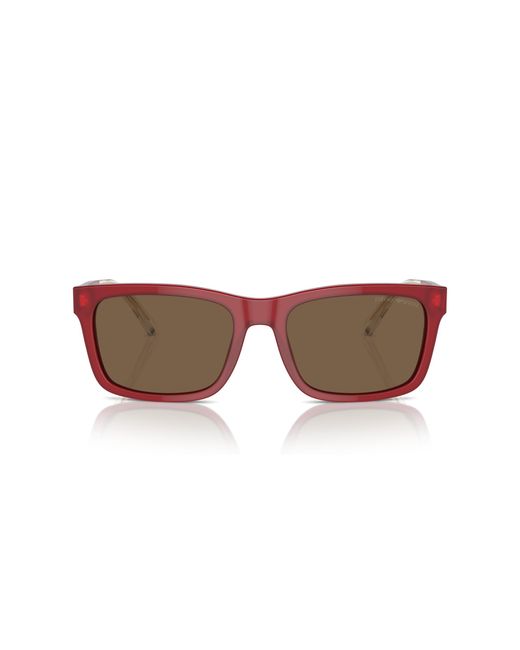 Emporio Armani Black Ea4224 609373 Sunglasses Acetate Squared Normal for men