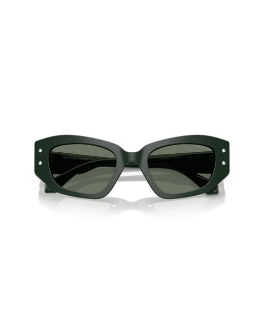 Michael Kors Green Mk2234B Le Praz 40063H Sunglasses Acetate Geometric Normal