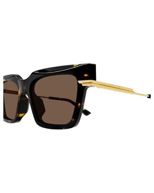 Bottega Veneta Black Bv1242S 002 Sunglasses Acetate Butterfly