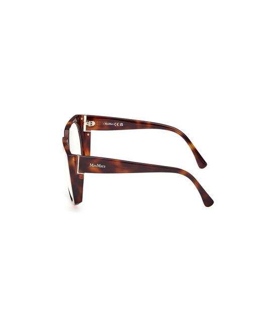 Max Mara Black Mm5181-B 052 Optical Frames Acetate Round Normal