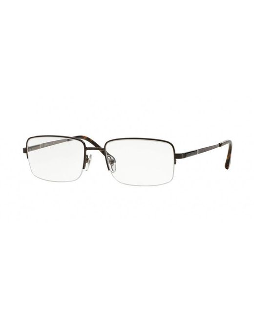 Sferoflex Black Sf2270 441 Optical Frames Metal Squared for men